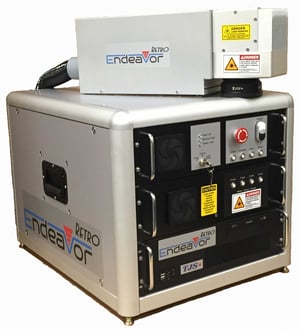Endeavor RETRO fiber laser marking system